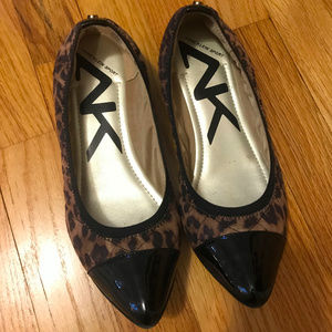 Anne Klein Sport Leopard Flats